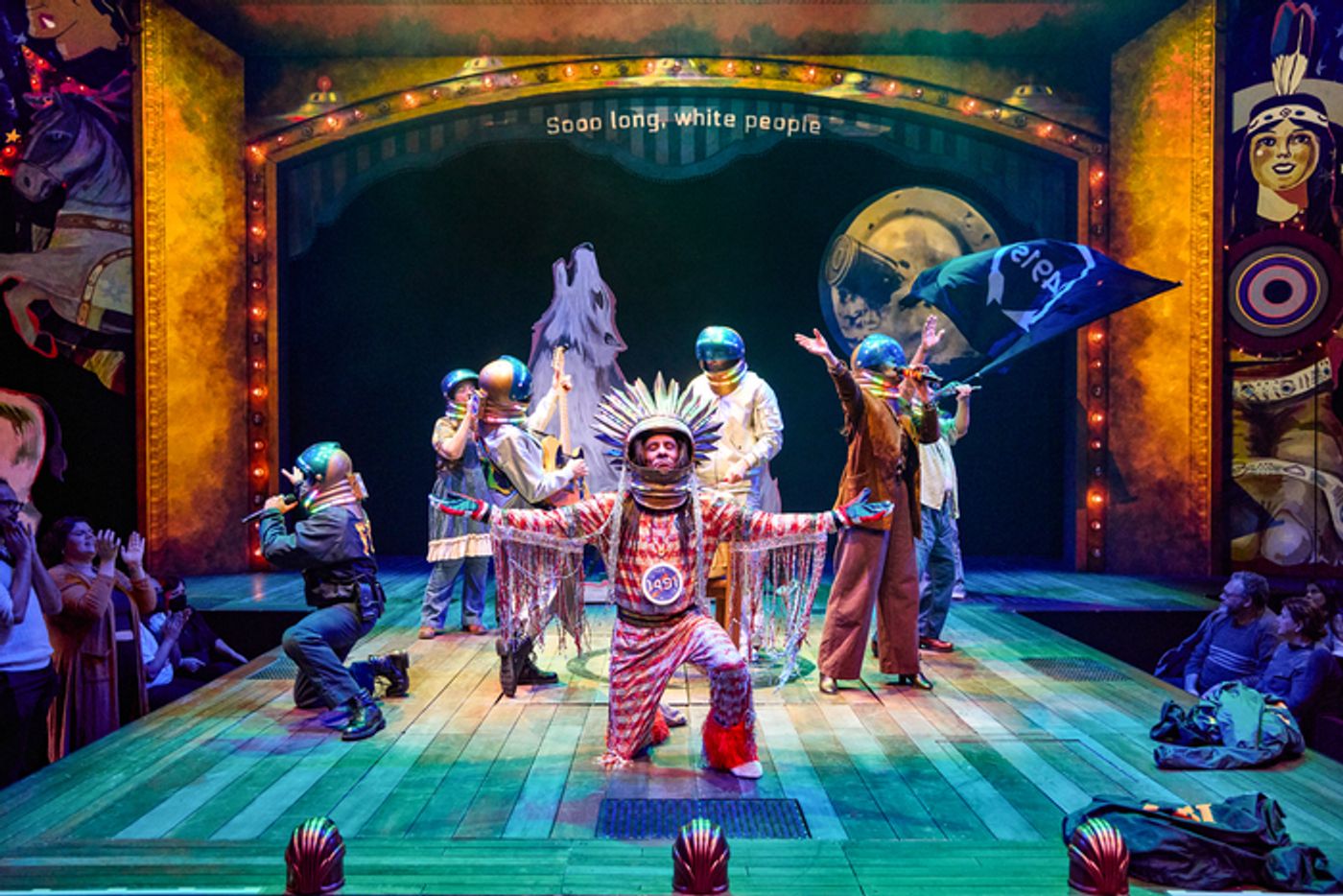 Photos: First Look at The 1491's BETWEEN TWO KNEES at Perelman Performing Arts Center  Image