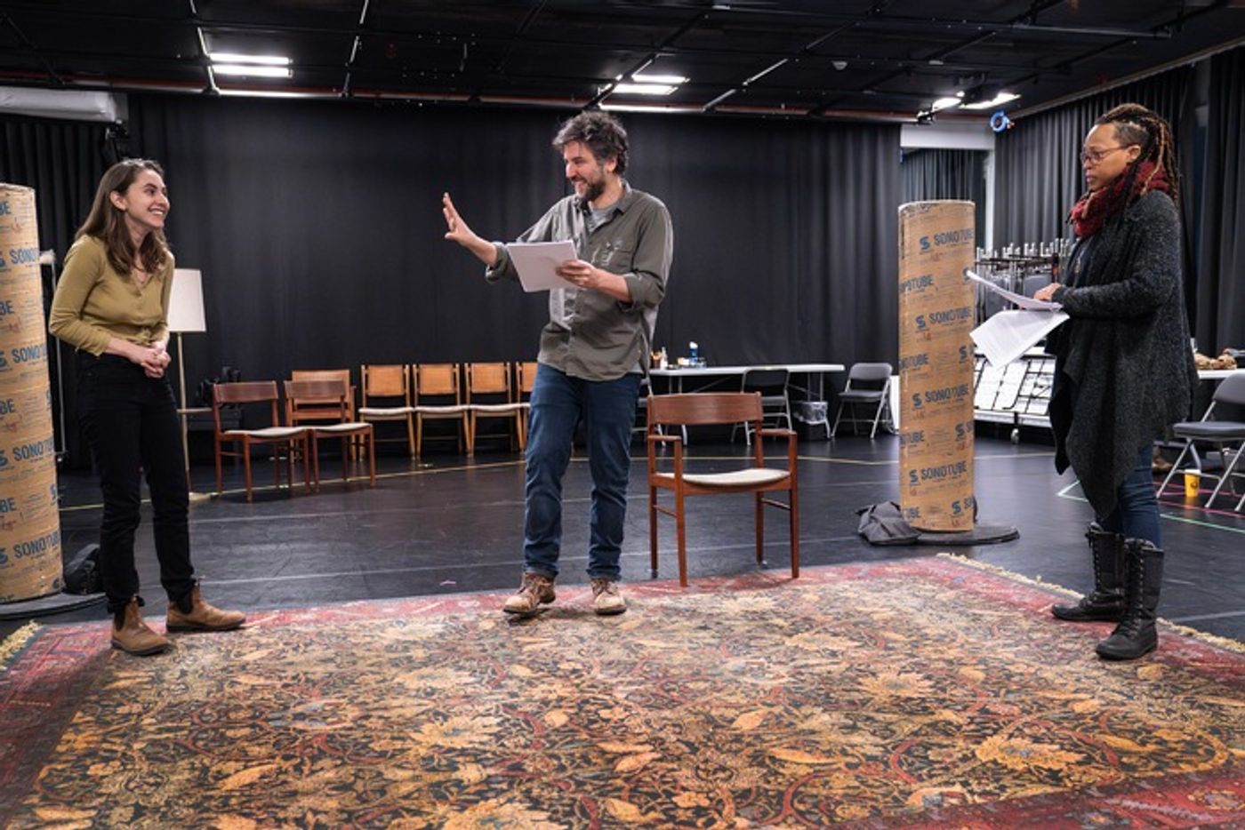 Photos: See Josh Radnor & More in Rehearsals for THE ALLY at The Public Theater  Image
