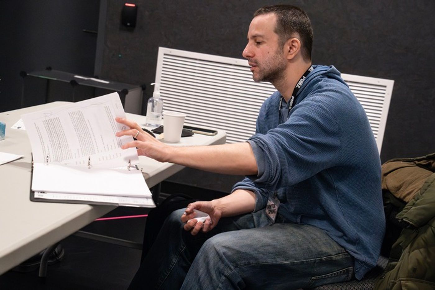 Photos: See Josh Radnor & More in Rehearsals for THE ALLY at The Public Theater  Image