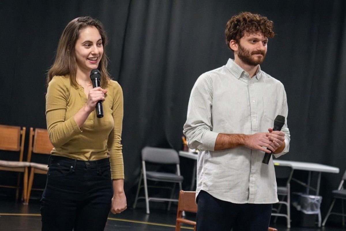 Madeline Weinstein and Michael Khalid Karadsheh  at 