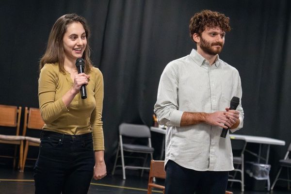 Madeline Weinstein and Michael Khalid Karadsheh  Photo