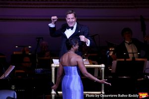 Montego Glover and Steven Reineke @ BroadwayWorld Montego Glover and Steven Reineke Photo