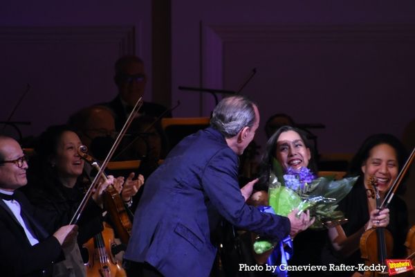 Lee Musiker and Genovia Cummins (Concert Master) Photo