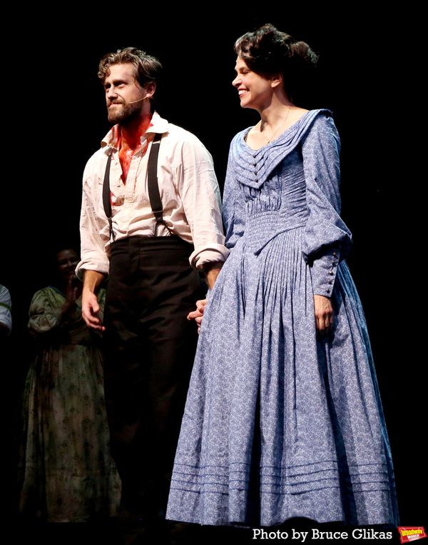 Aaron Tveit and Sutton Foster Photo