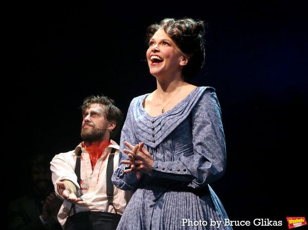 Aaron Tveit and Sutton Foster Photo