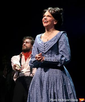 Aaron Tveit and Sutton Foster @ BroadwayWorld Aaron Tveit and Sutton Foster Photo