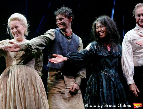 Joe Locke, Ruthie Ann Miles and The Cast of 