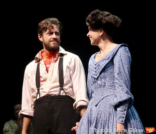 Aaron Tveit and Sutton Foster Photo
