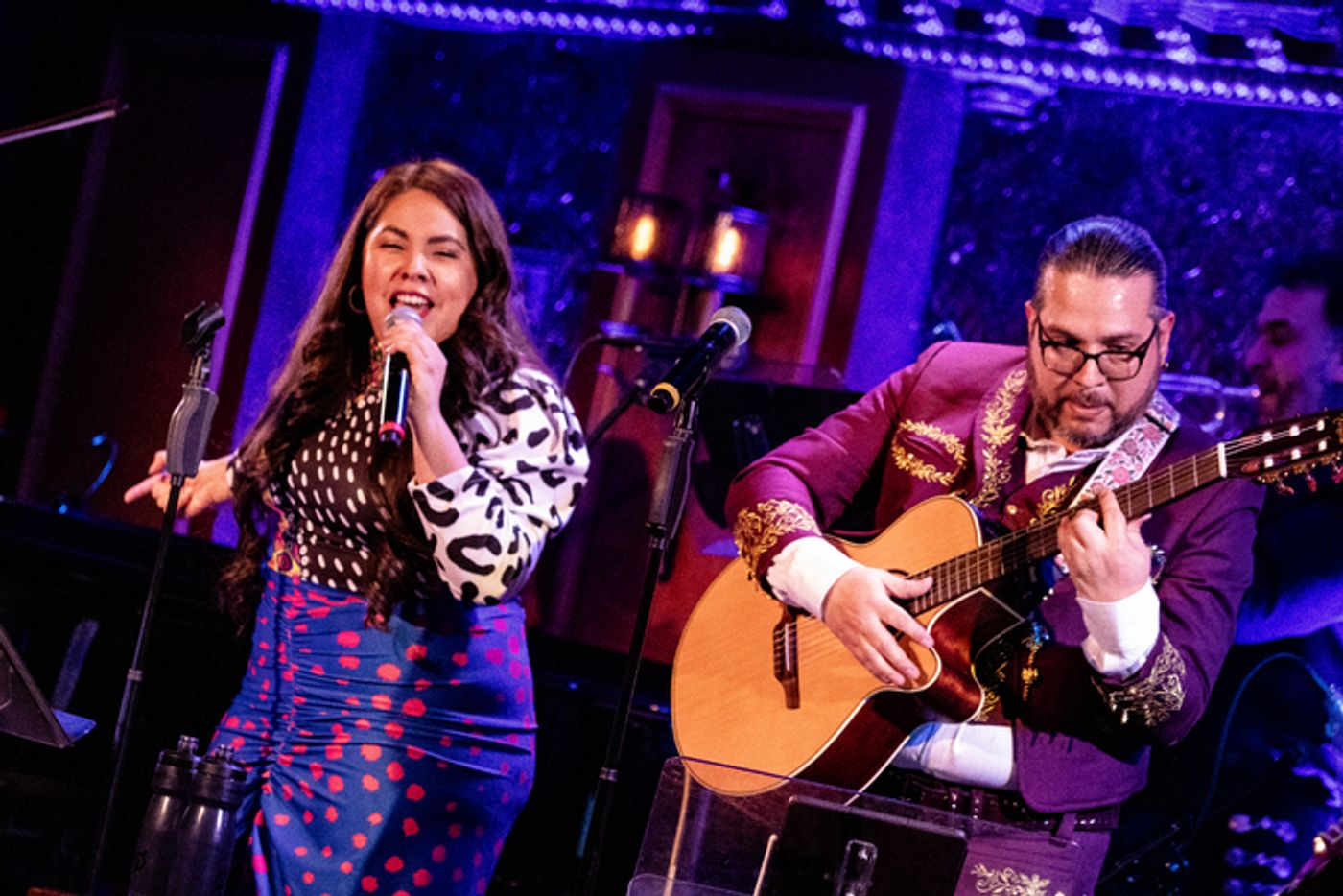 Photos: Florencia Cuenca & Jaime Lozano Put a Spin on Familiar Tunes in BROADWAY EN SPANGLISH  Image
