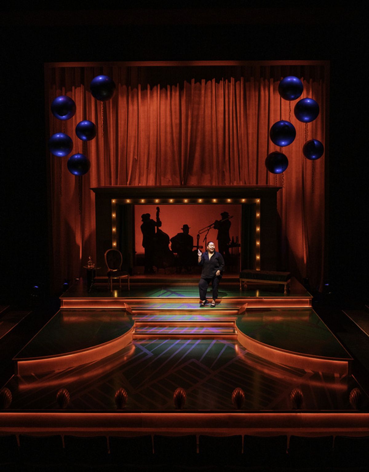 Sara Porkalob and three-piece band Hot Damn Scandal at 