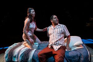 Charín Álvarez and Eddie Torres @ BroadwayWorld Charín Álvarez and Eddie Torres Photo