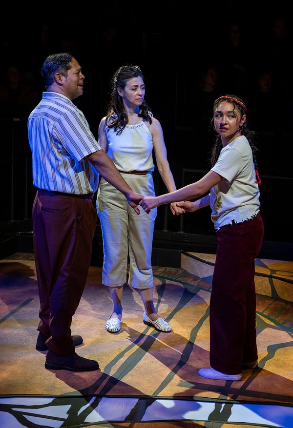 Eddie Torres, Charín Álvarez and Leslie Sophia Pérez Photo