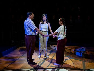 Eddie Torres, Charín Álvarez and Leslie Sophia Pérez Photo
