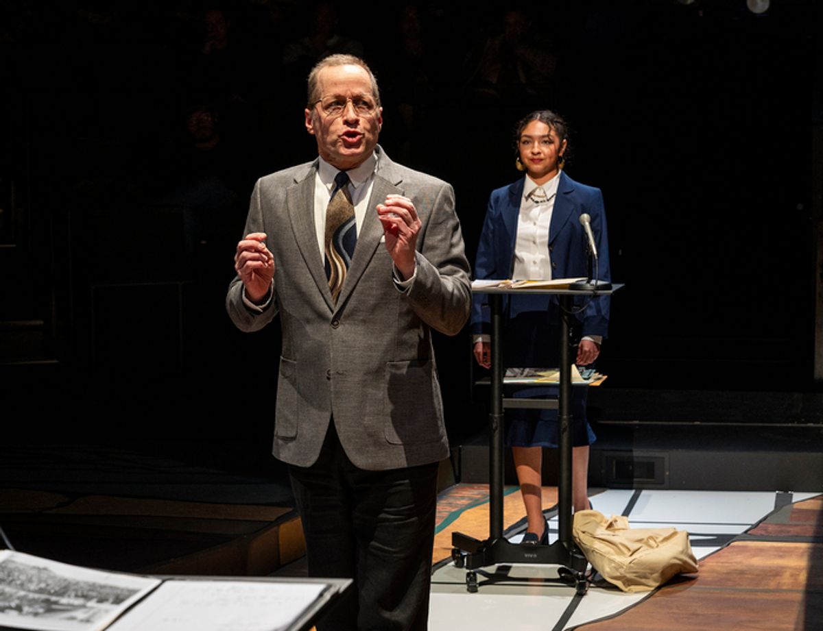 Tim Hopper and Leslie Sophia Pérez at 