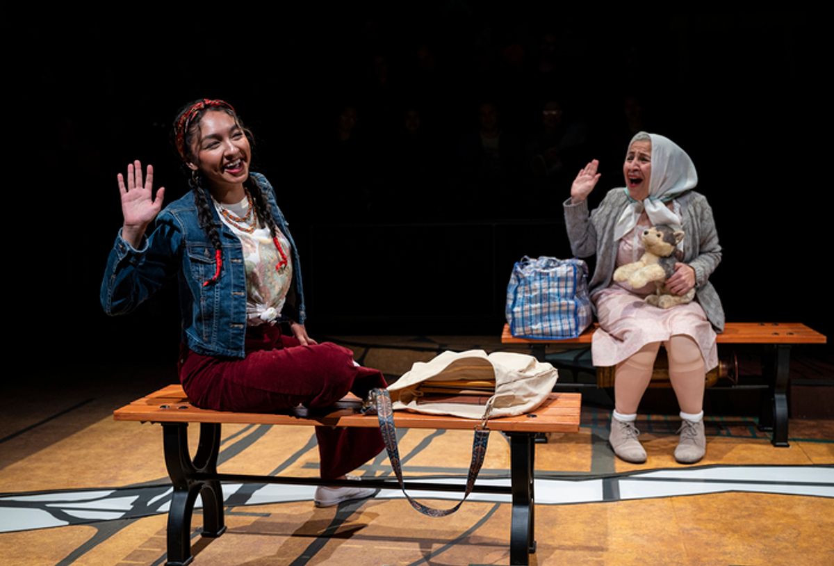 Leslie Sophia Pérez and Isabel Quintero at 