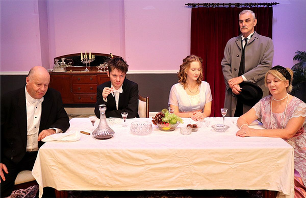 Andrew Govey, Jack Riches, Ffion Bishop, Andrew Brown and Christine Smith at 