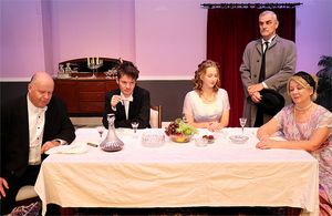 Andrew Govey, Jack Riches, Ffion Bishop, Andrew Brown and Christine Smith Photo