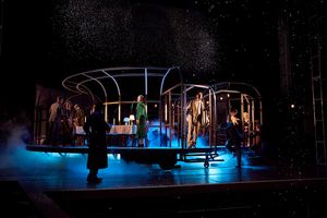 Jeffrey C. Hawkins,
Eva Wielgat Barnes, James Alexander Rankin, Jerrell Williams, Laura Welsh Berg, Nick Steen, David Anthony Smith, and Ángela Utrera @ BroadwayWorld Jeffrey C. Hawkins,
Eva Wielgat Barnes, James Alexander Rankin, Jerrell Williams, La Photo