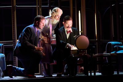 Jeffrey C. Hawkins, Ángela Utrera, and David Anthony Smith Photo