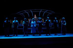 Jerrell Williams, Nick Steen, Laura Welsh Berg, Jeffrey C. Hawkins, Ángela Utrera, Jillian Kates, James Alexander Rankin, Jodi Dominick, and Eva Wielgat Barnes
@ BroadwayWorld Jerrell Williams, Nick Steen, Laura Welsh Berg, Jeffrey C. Hawkins, Ángela Utrera, J Photo
