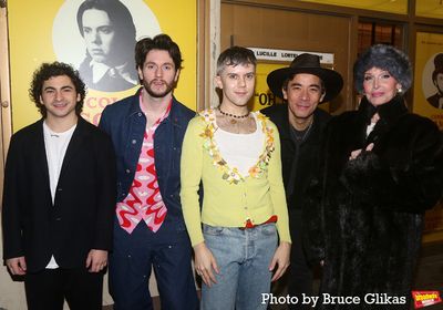 Tony Macht, James Scully, Cole Escola, Bianca Leigh and Conrad Ricamora Photo