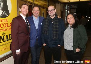 Producers Lucas McMahon, Kevin McCollum, Mike Lavoie and Carlee Briglia Photo