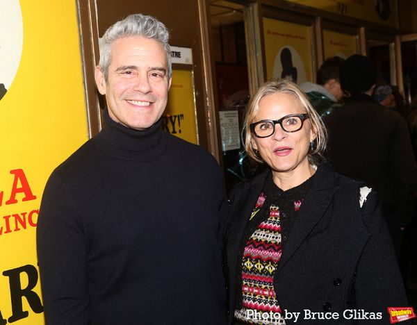 Andy Cohen and Amy Sedaris Photo