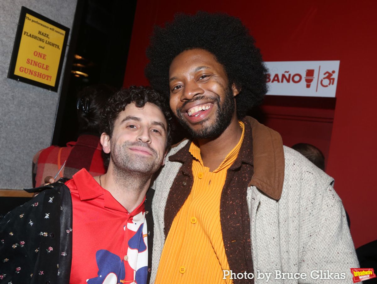 Brandon Uranowitz and Jeremy O. Harris at 