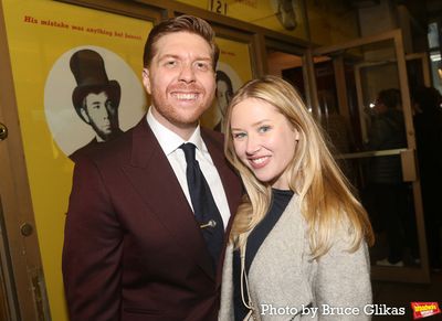 Lucas McMahon and Ellie McPherson  Photo
