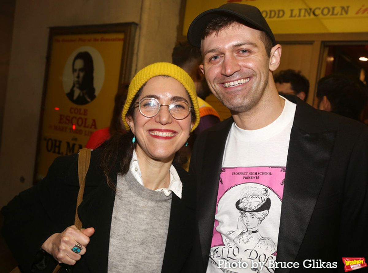 Jenny Gersten and Director Sam Pinkleton at 
