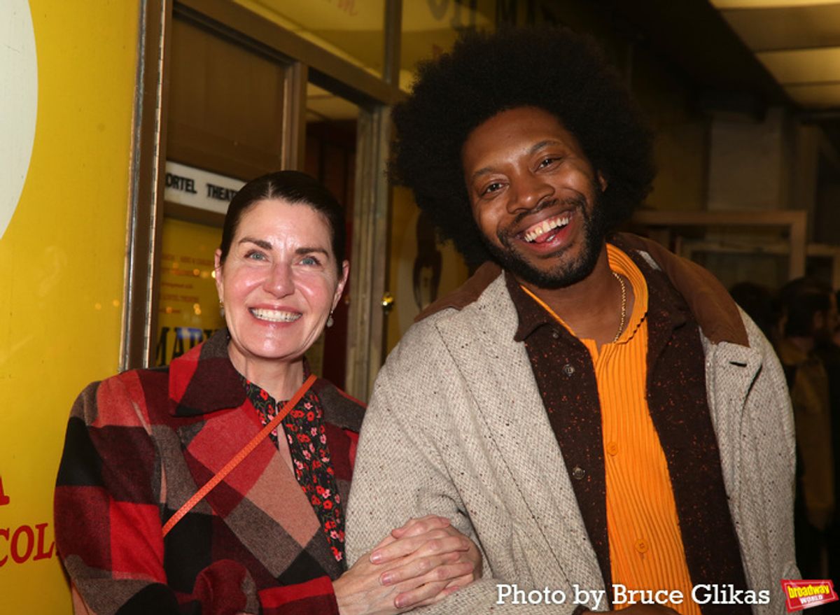 Diana DiMenna and Jeremy O. Harris at 