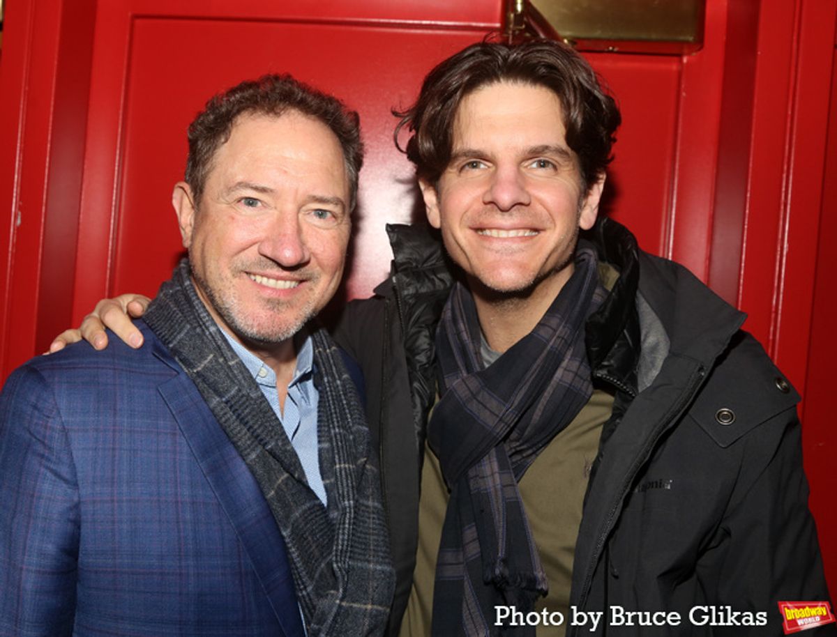 Kevin McCollum and Alex Timbers at 