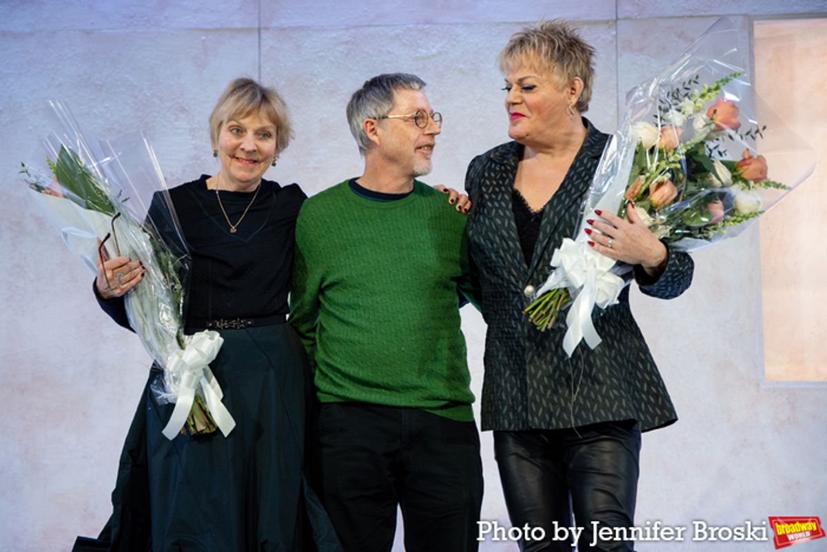 Selina Cadell, Mark Izzard, Eddie Izzard at 