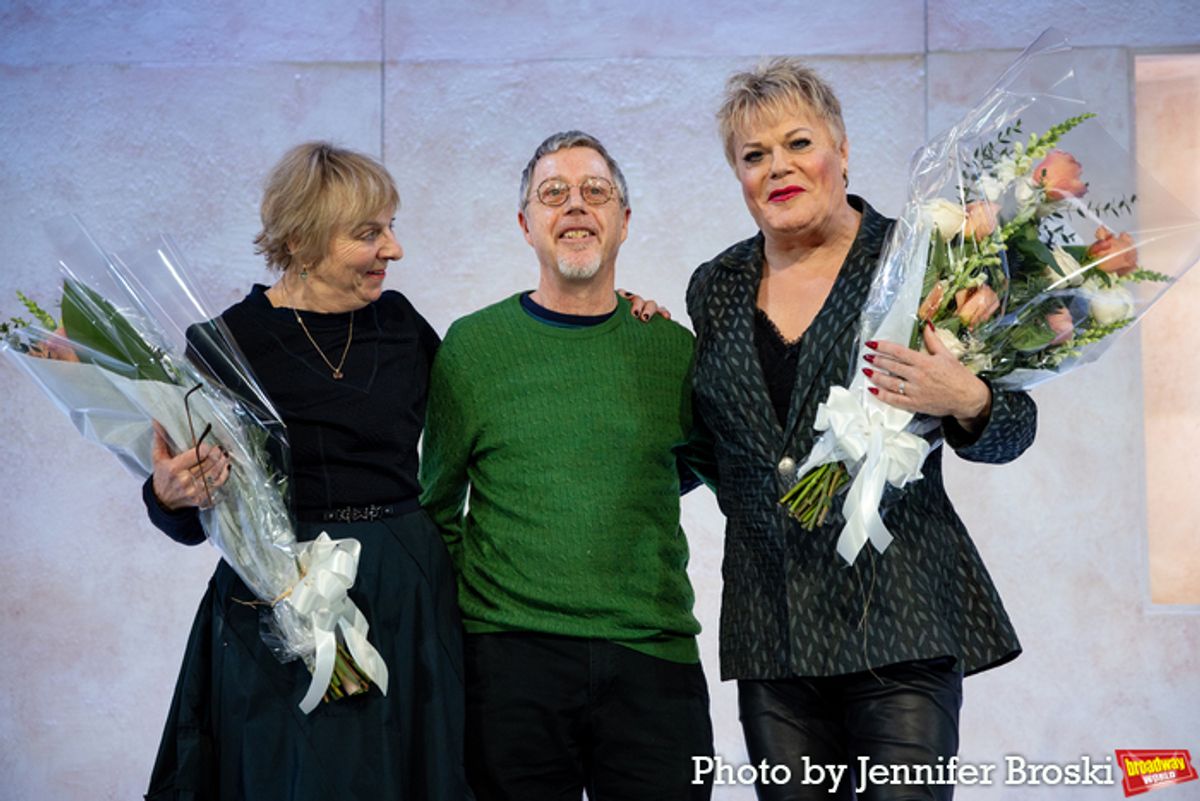 Selina Cadell, Mark Izzard, Eddie Izzard at 