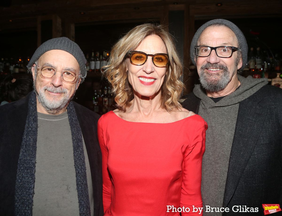Richard Schiff, Christine Lahti and Thomas Schlamme at 