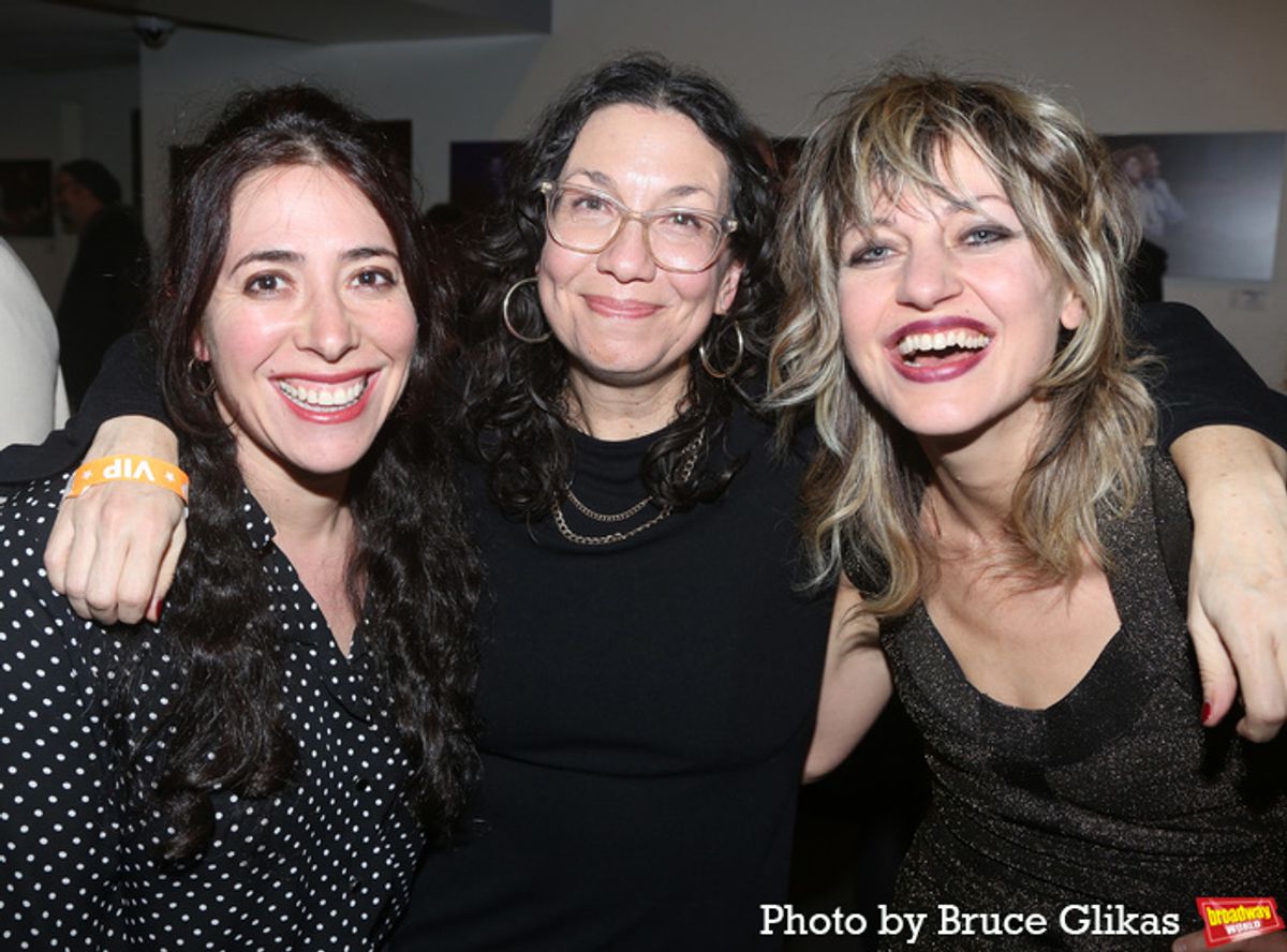 Rachel Chavkin, Playwright Sarah Gancher and Anaïs Mitchell  at 