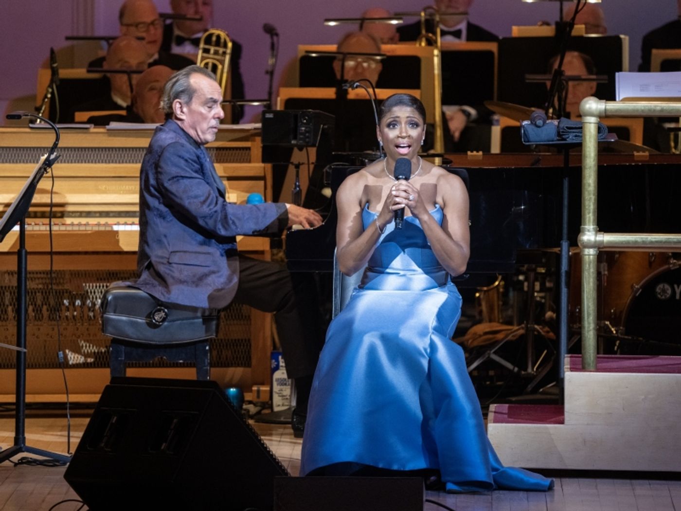 Lee Musiker and Montego Glover. Photo credit: Richard Termine