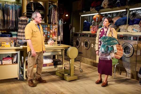 David Zayas and Cecily Strong Photo