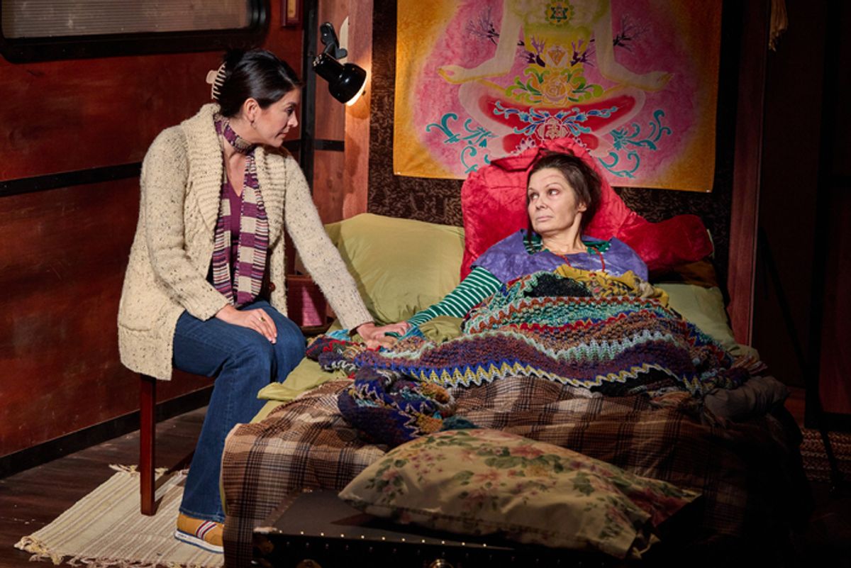 Cecily Strong and Florencia Lozano at 