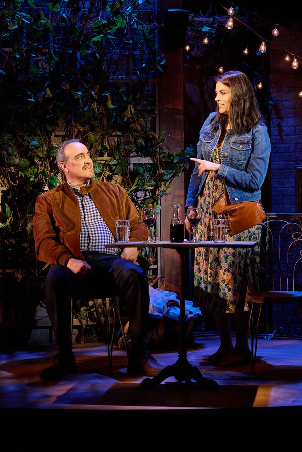 David Zayas and Cecily Strong Photo