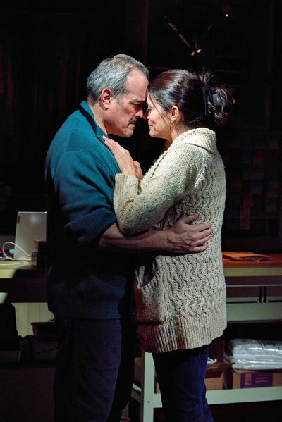 David Zayas and Cecily Strong Photo