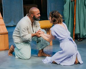 Devin E. Haqq and Emily Young @ BroadwayWorld Devin E. Haqq and Emily Young Photo