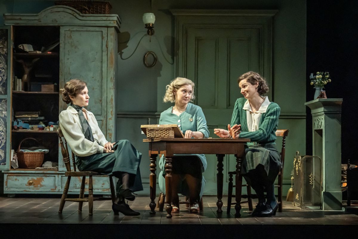 Bethan Cullinane (Cynthia), Amy Morgan (Margery) and Jo Herbert (Hilda) in Dear Octopus at the National Theatre (c) Marc Brenner 2034 at 