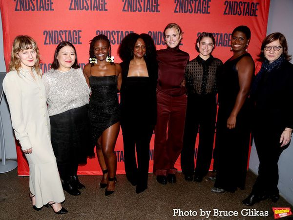 Playwright Kate Douglas, Carmen M. Herlihy, Nimene Wureh, April Matthis, Taylor Schil Photo