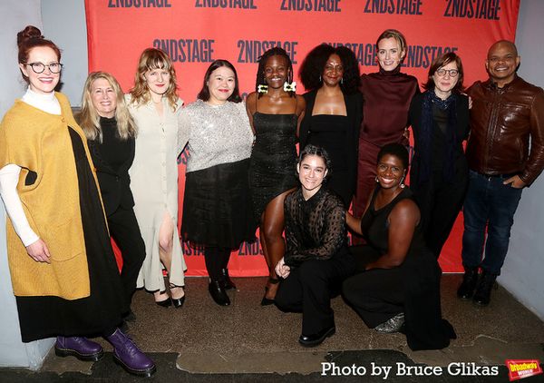 Composer Grace McLean, Second Stage Artistic Director/President Carole Rothman, Playw Photo
