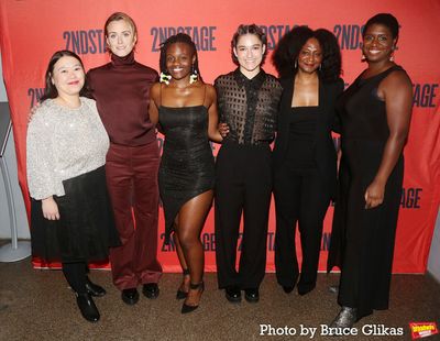 Carmen M. Herlihy, Taylor Schilling, Nimene Wureh, Stephanie Crousillat, April Matthi Photo