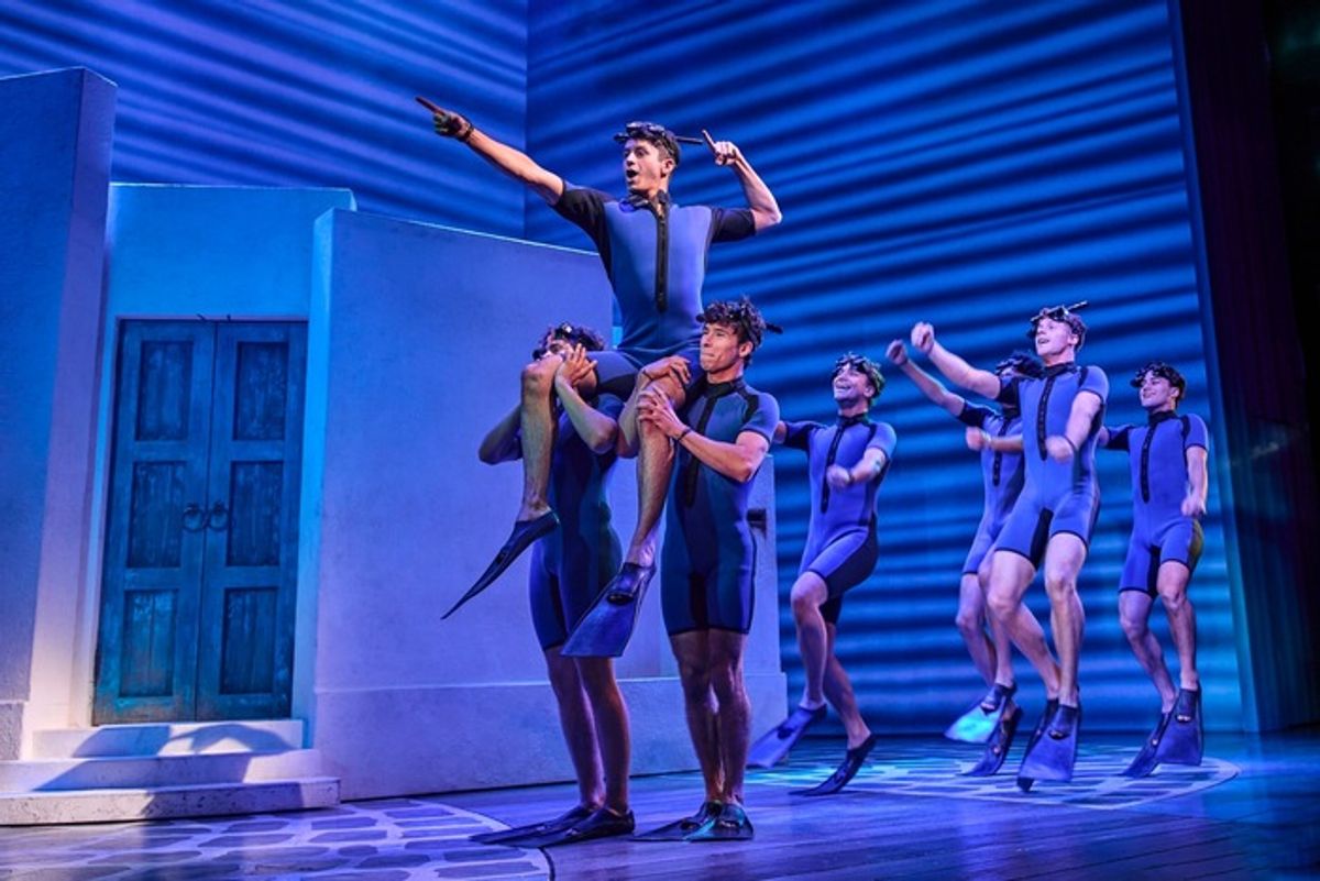 Tobias Turley and cast at 