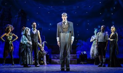 Dickon Gough and cast Photo