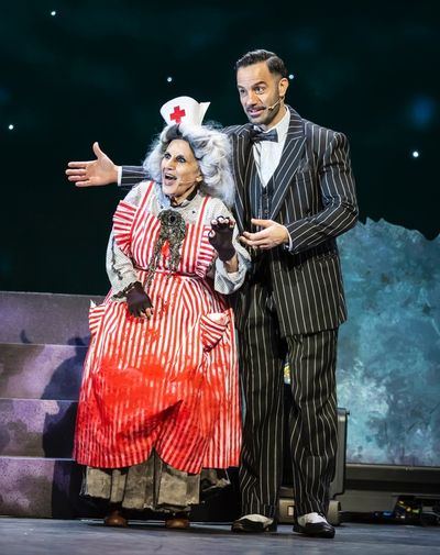 Lesley Joseph, Ramin Karimloo Photo