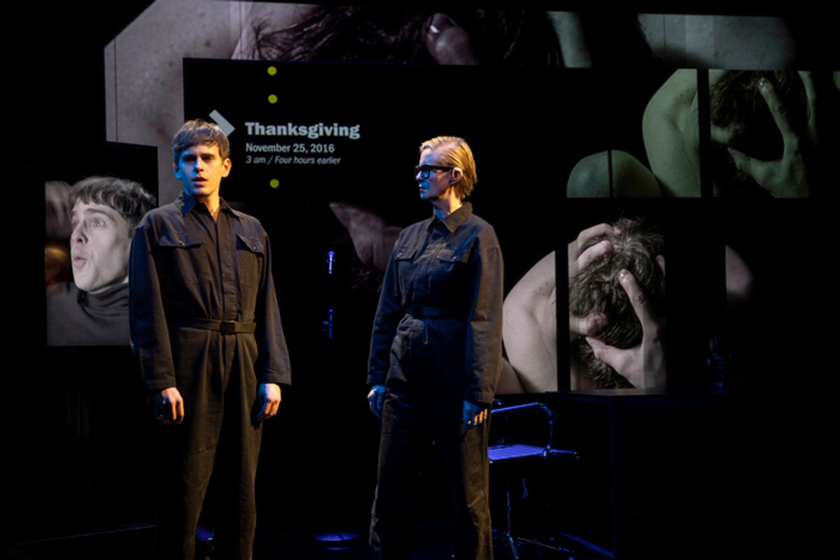 Taylor Trensch, Cynthia Nixon at 
